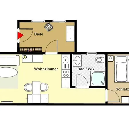 In The House Two Sleepers Comfortable